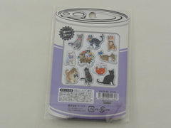 Cute Kawaii Q-Lia Cat Photo Stickers Sack