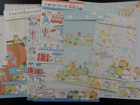 Kawaii Cute San-X Sumikko Gurashi World Traveler Letter Sets - B