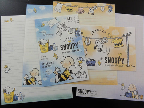 z Peanuts Snoopy Letter Sets Stationery Paper - P