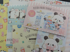 Cute Kawaii Kamio Mochi Popcorn Panda Letter Sets - D