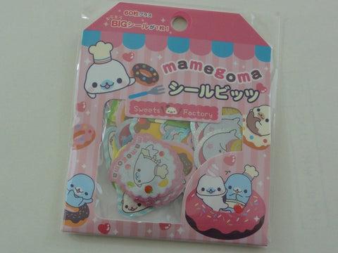 Cute Kawaii San-X Mamegoma Seals Flake Sticker Sack - 2009 - B