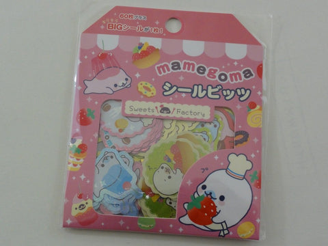 Cute Kawaii San-X Mamegoma Seals Flake Sticker Sack - 2009 - C