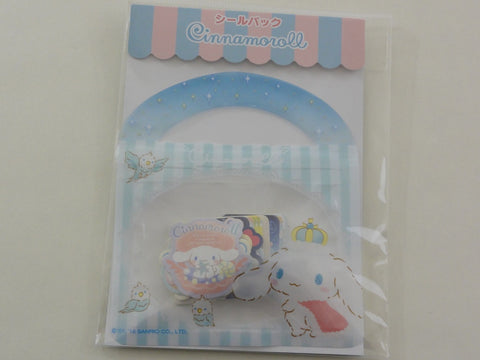 Cute Kawaii Sanrio Cinnamoroll Pack-O-Stickers Flake Sticker Sack 2016