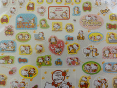 Cute Kawaii Sanrio Hello Kitty x Rascal Sticker Large Sheet - 2016
