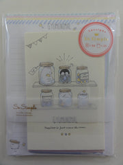 Cute Kawaii Crux Gyumunimal Penguin Bear Seal Letter Set Pack