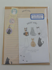 Cute Kawaii Crux Various Cats Letter Set Pack
