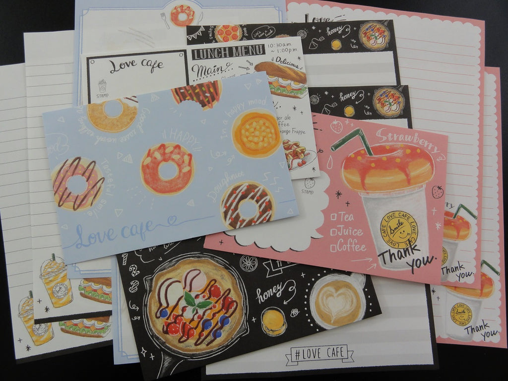 z Cute Kawaii Kamio Love Cafe Letter Sets