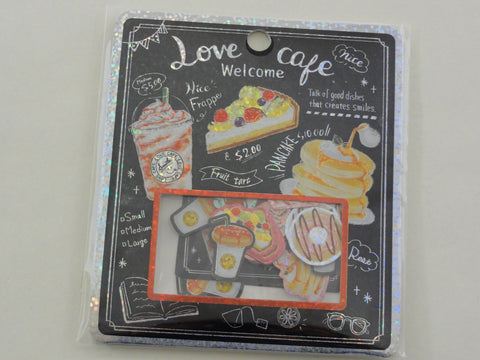 Cute Kawaii Kamio Love Cafe Stickers Flake Sack