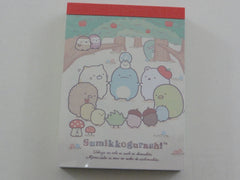 Kawaii Cute San-X Sumikko Gurashi Apple Garden Picnic Mini Notepad / Memo Pad - B