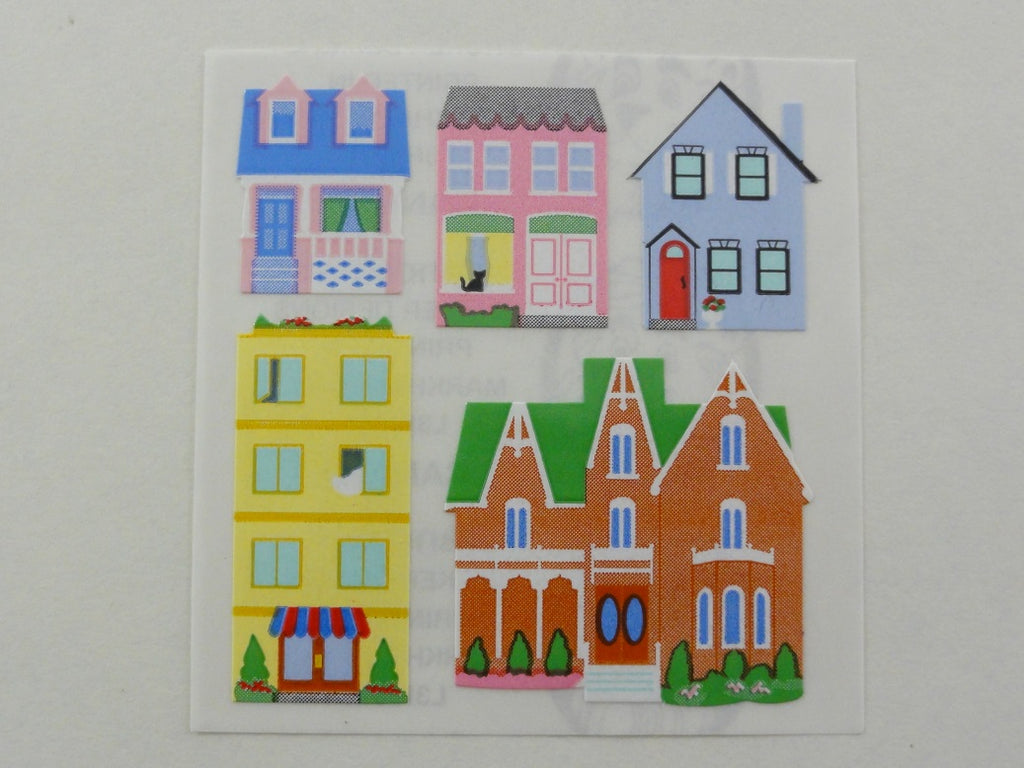 Sandylion House Home Town Sticker Sheet / Module - Vintage & Collectible