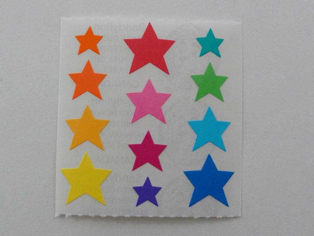 Sandylion Stars Sticker Sheet / Module - Vintage & Collectible
