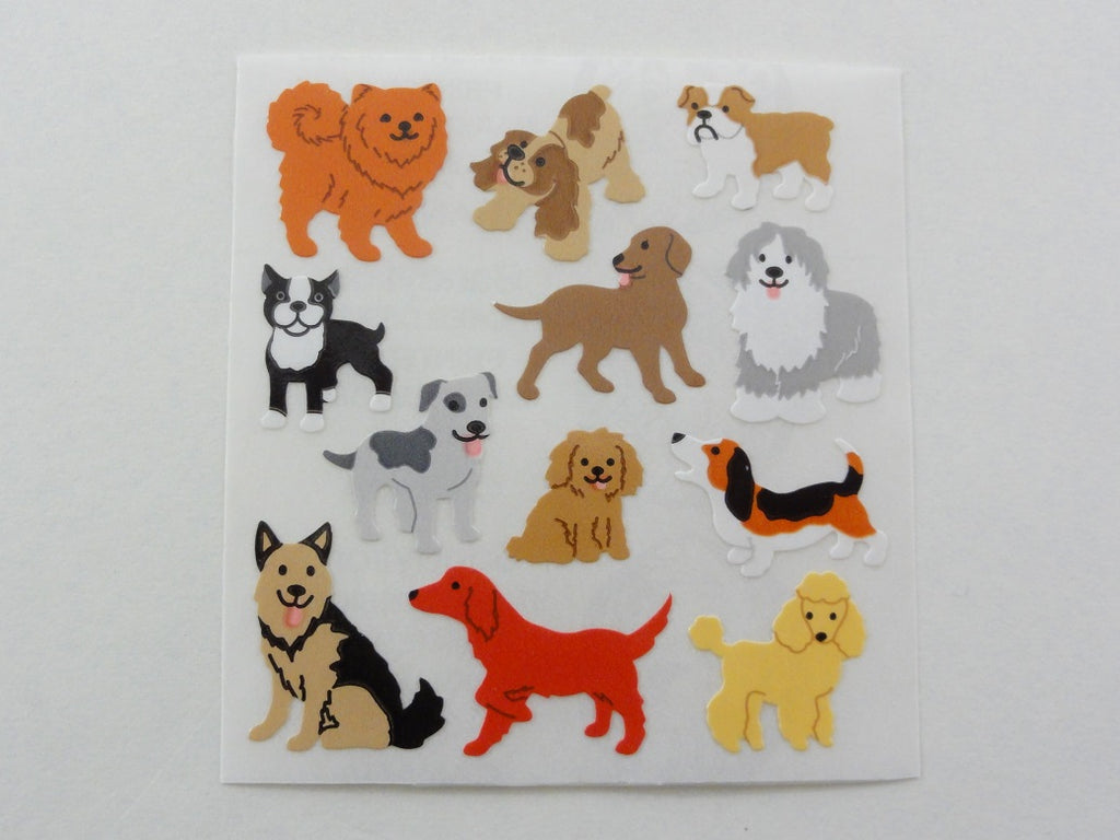 Sandylion Dogs Sticker Sheet / Module - Vintage & Collectible