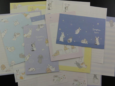 Cute Kawaii Kamio Bonjour Lapin Rabbit Bunny Letter Sets