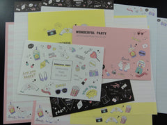 Cute Kawaii Kamio Wonderful Party Letter Sets