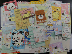 z Cute Kawaii 20 Bear Panda Seal Rabbit Purin MINI Letter Paper + Envelope Theme Set
