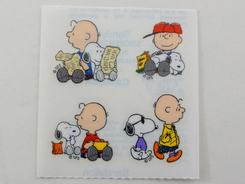 Sandylion Snoopy Sticker Sheet / Module - Vintage & Collectible - A