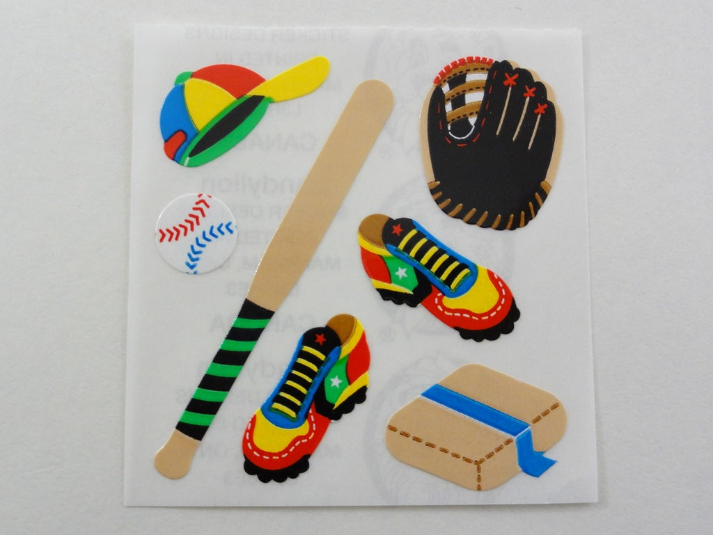 Sandylion Baseball Sticker Sheet / Module - Vintage & Collectible