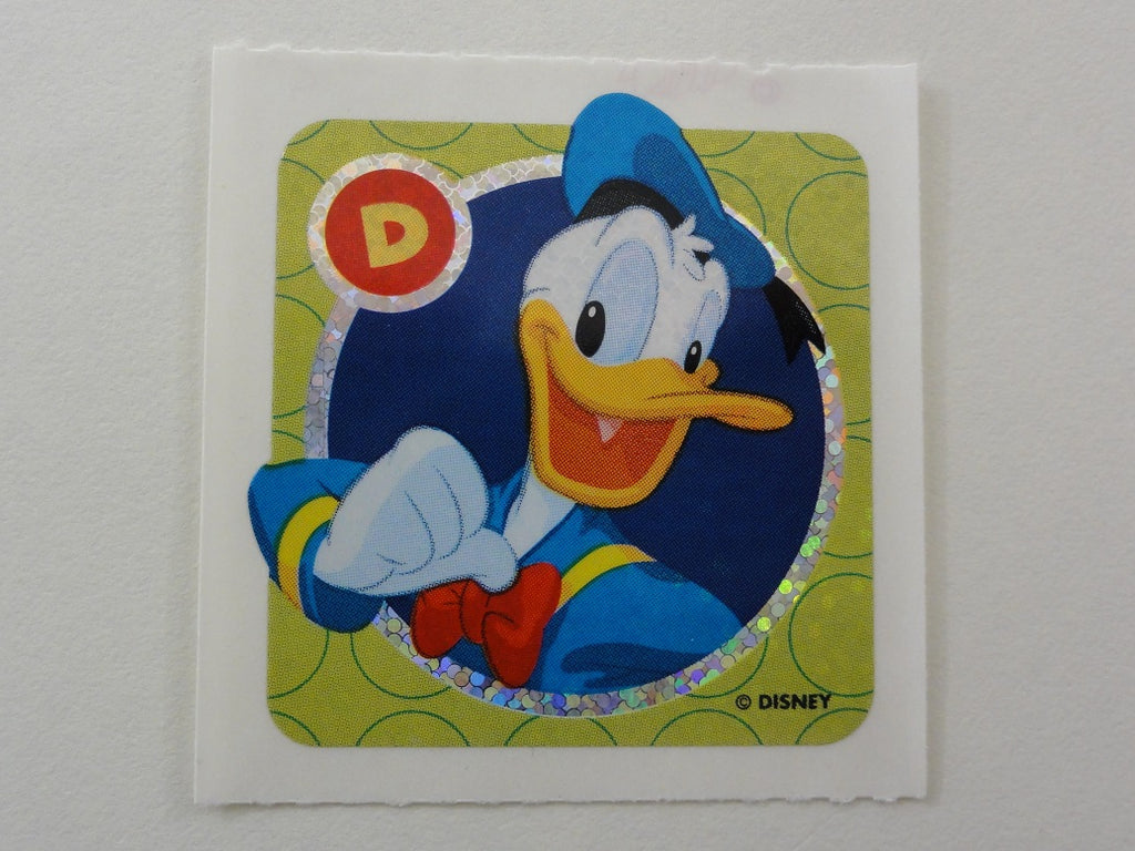Sandylion Donald Duck Glitter Sticker Sheet / Module - Vintage & Collectiblev - Scrapbooking