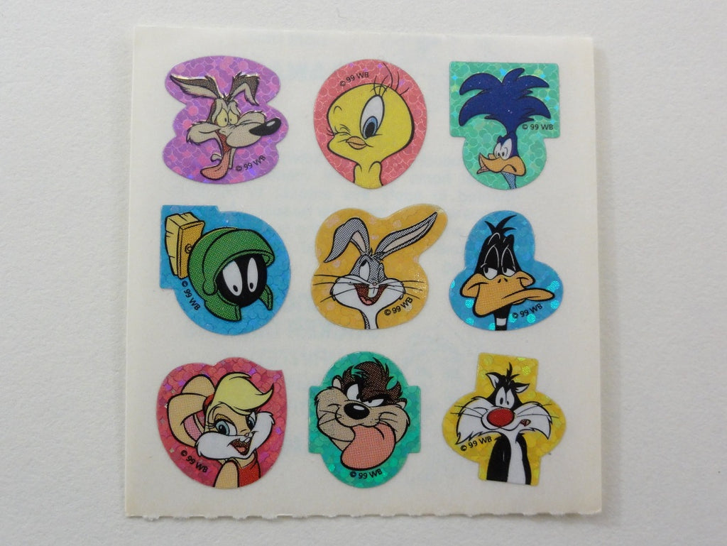 Sandylion Looney Tunes Glitter Sticker Sheet / Module - Vintage & Collectible - Scrapbooking
