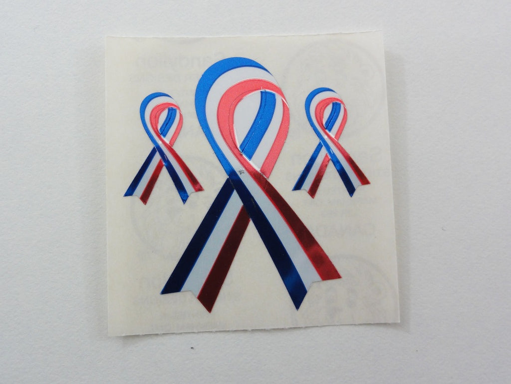 Sandylion USA Ribbon Shiny Sticker Sheet / Module - Vintage & Collectible - Scrapbooking