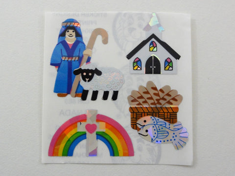 Sandylion Church Bible Story Prismatic Sticker Sheet / Module - Vintage & Collectible - Scrapbooking