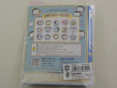 z Cute Kawaii Kamio Penguin Button Flake Sticker Sack - Rare