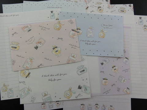 Cute Kawaii Kamio Fit Only For You Perfume Letter Sets - Stationery Writing Paper Envelope Penpal