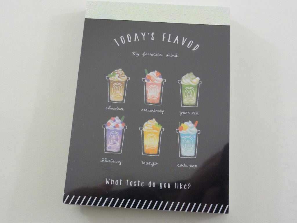 Cute Kawaii Crux Cafe Drink Today's Flavor Mini Notepad / Memo Pad