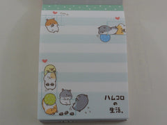 Cute Kawaii Kamio Hamster Mini Notepad / Memo Pad
