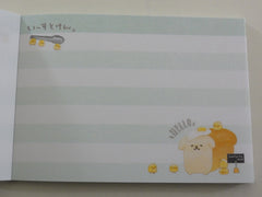 Cute Kawaii Kamio Bread Yeastken Bakery Cafe Mini Notepad / Memo Pad - B - Stationery Designer Writing Paper Collection