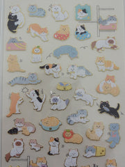Cute Kawaii Kamio Nyan to Cat Kitten Sticker Sheet