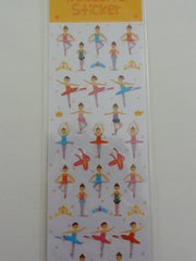 Cute Kawaii Ballet Ballerina Dance Sticker Sheet - for Journal Planner Craft