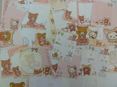San-X Rilakkuma Bear Autumn Nature Memo Note Paper Set