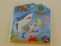 Cute Kawaii Mind Wave Ocean Sea Animals Flake Stickers Sack - for Journal Agenda Planner Scrapbooking Craft