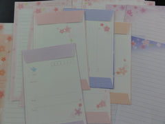 Cute Kawaii Kamio Cherry Blossom Sakura Comfortable Feeling Letter Sets - Stationery Writing Paper Envelope Penpal