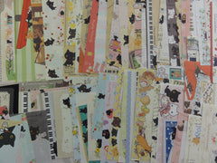 San-X Kutusita Nyanko Cat 73 pc Memo Note Writing Paper Set - Stationery Special Gift