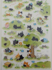 Cute Kawaii San-X Kutusita Nyanko Cat Sticker Sheet 2016 - for Planner Journal Scrapbook Craft