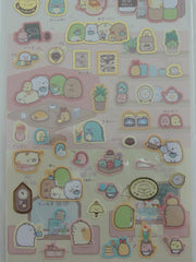 Cute Kawaii San-X Sumikko Gurashi Cafe Time Sticker Sheet 2015 - B - for Planner Journal Scrapbook Craft