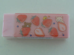 Cute Kawaii San-X Rilakkuma Strawberry Scented Eraser - A