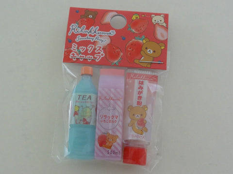 Cute Kawaii San-X Rilakkuma Strawberry Pencil Caps - D