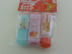Cute Kawaii San-X Rilakkuma Strawberry Pencil Caps - D