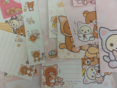San-X Rilakkuma Bear Cat Memo Note Paper Set