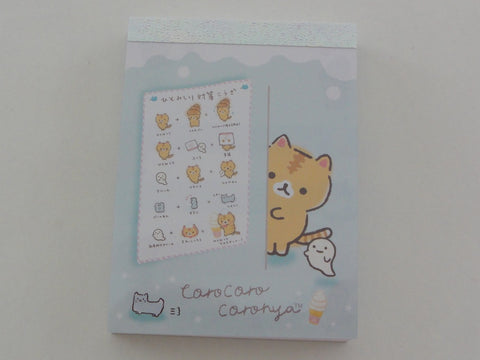 Kawaii Cute San-X Coro nya Cat Mini Notepad / Memo Pad - D - Note Writing Stationery Designer Collectible