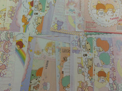 z Cute Kawaii Little Twin Stars 34 pc Paper Memo Note Set Sanrio - stationery writing