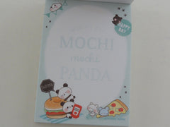 Kawaii Cute Kamio Mochi Panda Mini Notepad / Memo Pad - D - Stationery Design Writing Collection