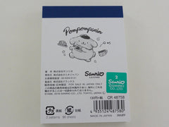 Cute Kawaii Sanrio Pom Pom Purin Mini Notepad / Memo Pad 2018 - A - Stationery Design Writing Collection