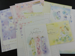 Kawaii Cute Kamio Dazzling Season Flower Herbarium Letter Sets - Stationery Writing Paper Envelope Penpal