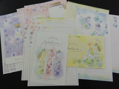 Kawaii Cute Kamio Dazzling Season Flower Herbarium Letter Sets - Stationery Writing Paper Envelope Penpal