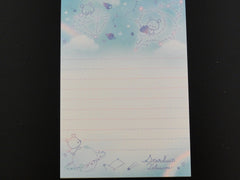 z Cute Kawaii Q-Lia Starduct Telescope Stars Unicorn Bear Midi Notepad / Memo Pad - A - Stationery Design Writing Collection