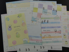 Cute Kawaii Kamio Animals Panda Hedgehog Bear Fond Diary Letter Sets - Stationery Writing Paper Envelope Penpal